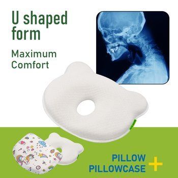 Oreiller orthop&eacute;dique pour b&eacute;b&eacute; Comfort Night PMF 011