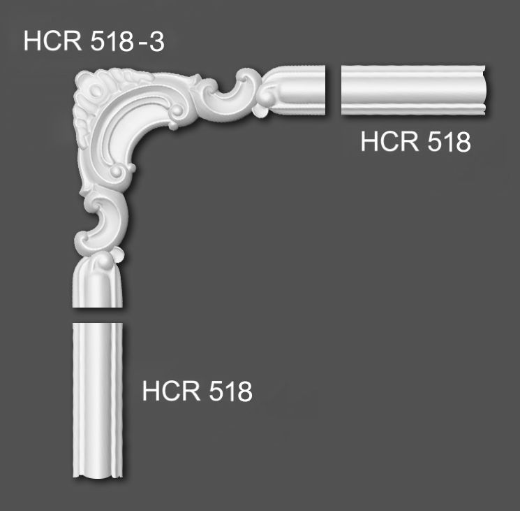 WALL MOULDING GRAND DECOR HCR 518