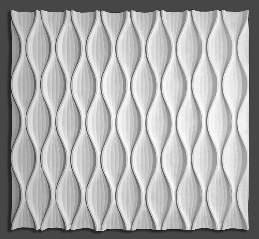 3D PANEL DE PARED W 374 ART DECOR