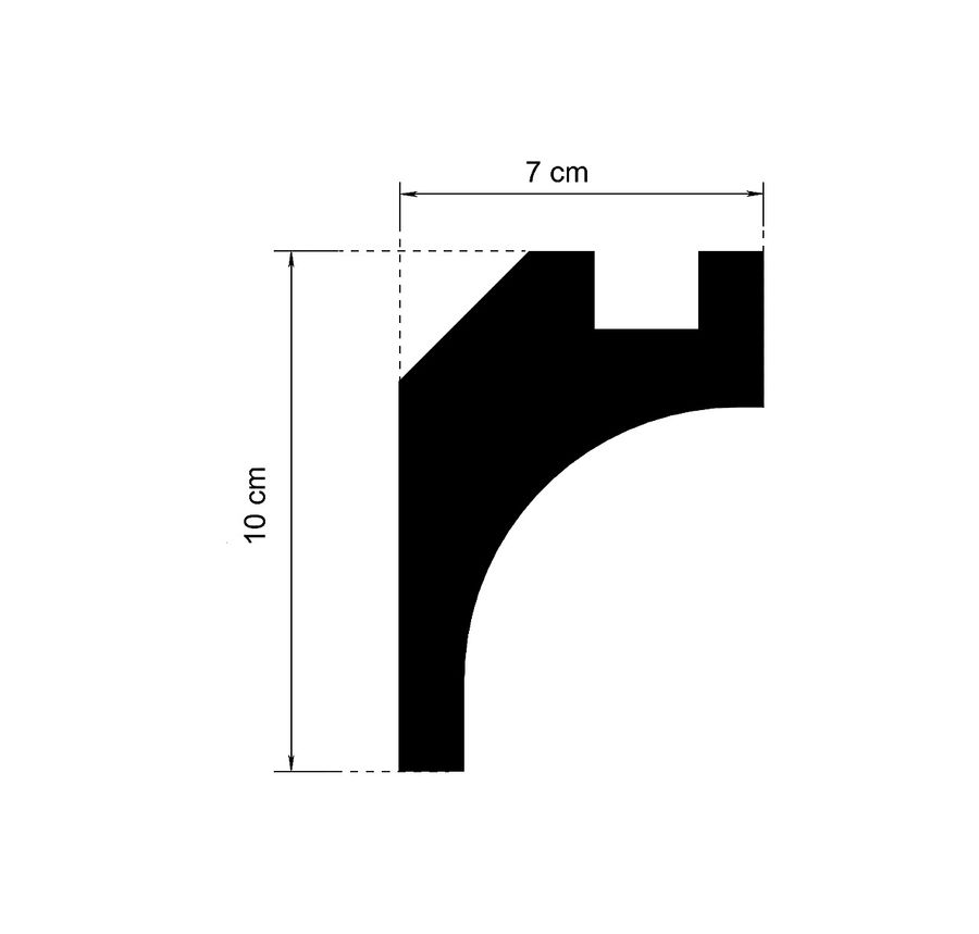 PERFIL PARA ILUMINACIÓN SERIES D TESORI KD 412