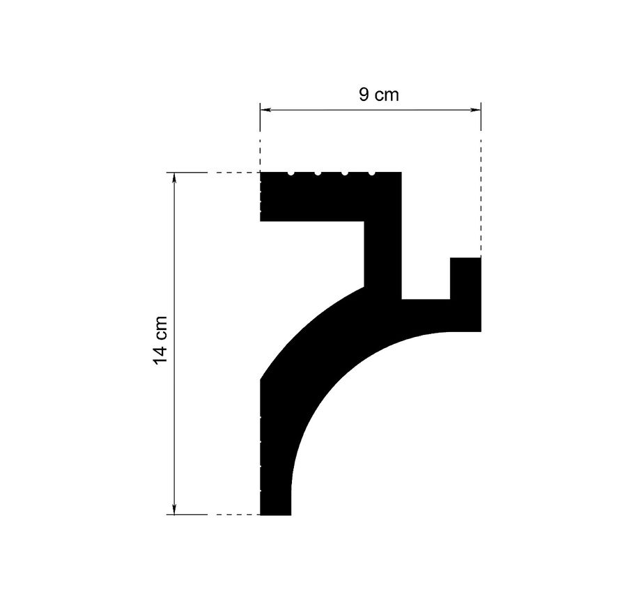 PERFILPARAILUMINAÇÃ SERIES D TESORI KD 413