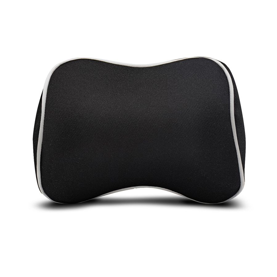 Car headrest AMF 001-3 250x200x100 black with white edging