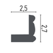 КАРНИЗ GRAND DECOR P 830