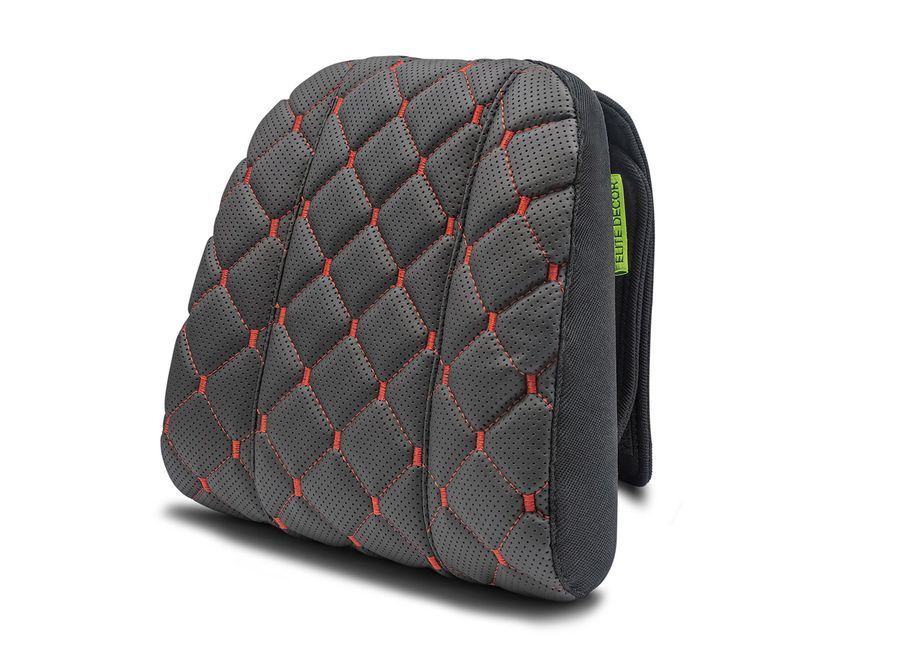 Reposacabezas de coche AMF 004-2 225x245x60 ecopiel rojo