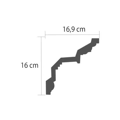 C9 Grand Victorian Pierced Cornice