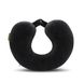 Travel pillow PMF 001-1 305x285x100 black with button
